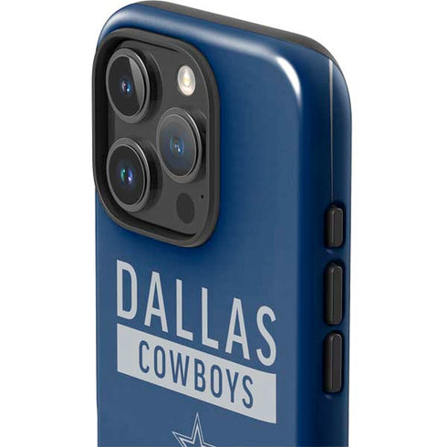 NFL Dallas Cowboys Blue Performance Series iPhone 16 Pro Max Impact Case