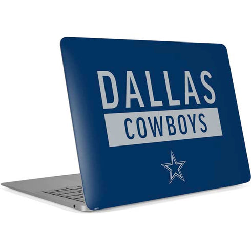NFL Dallas Cowboys Blue Performance Series Apple MacBook Air Skin