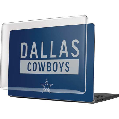 NFL Dallas Cowboys Blue Performance Series MacBook Pro 14in (2021-24) Case plus Skin
