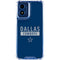 NFL Dallas Cowboys Blue Performance Series Moto G 5G (2024) Clear Case