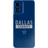 NFL Dallas Cowboys Blue Performance Series Moto G Play 4G (2024) Skin
