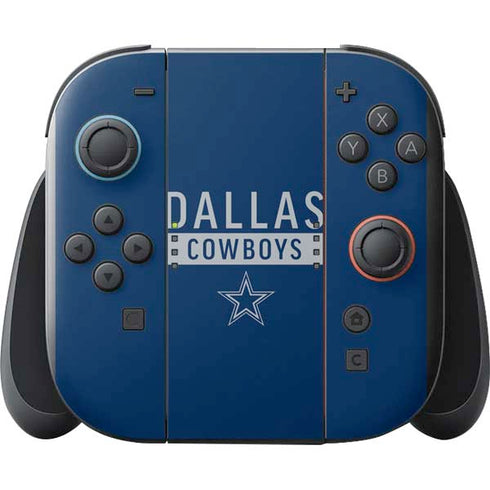 NFL Dallas Cowboys Blue Performance Series Nintendo Switch 2 (2025) with Joy-Con Skin