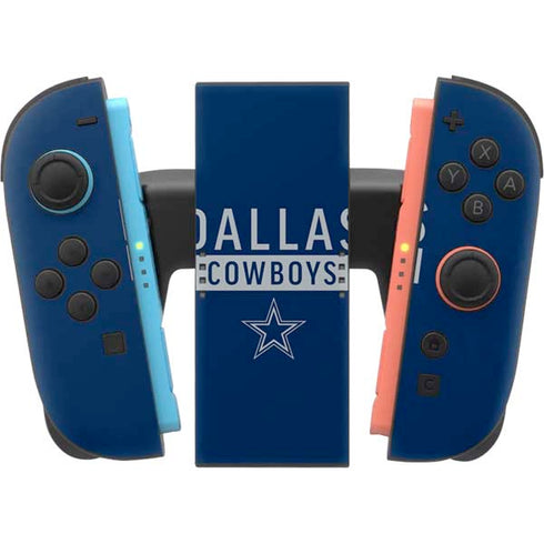 NFL Dallas Cowboys Blue Performance Series Nintendo Switch 2 (2025) Joy-Con Controller Skin
