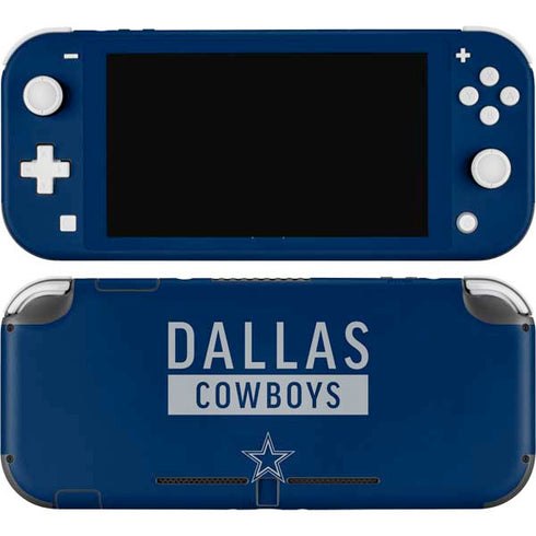 NFL Dallas Cowboys Blue Performance Series Nintendo Skins