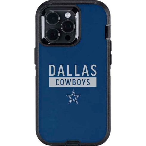 NFL Dallas Cowboys Blue Performance Series Otterbox Defender iPhone Skin