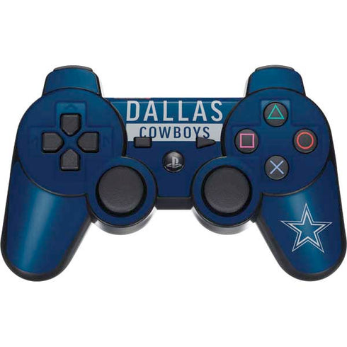 NFL Dallas Cowboys Blue Performance Series PS3 Dual Shock wireless controller Skin