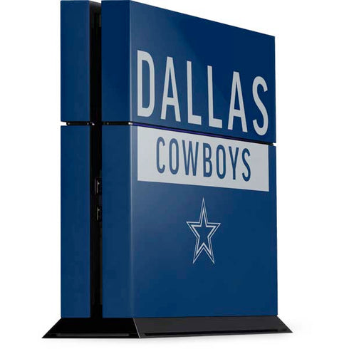 NFL Dallas Cowboys Blue Performance Series PlayStation PS4 Skins
