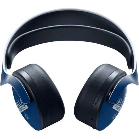 NFL Dallas Cowboys Blue Performance Series PULSE 3D Wireless Headset for PS5 Skin