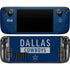 NFL Dallas Cowboys Blue Performance Series Steam Deck Handheld Gaming Computer OLED Skin