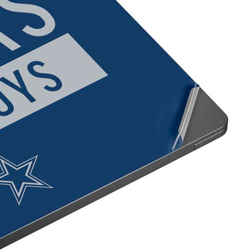 NFL Dallas Cowboys Blue Performance Series Surface Laptop 7 15in Skin