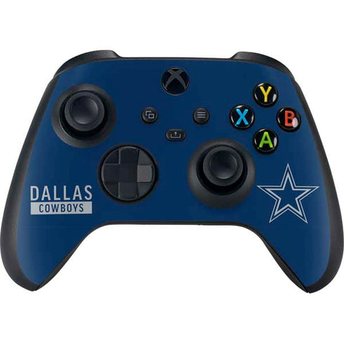 NFL Dallas Cowboys Blue Performance Series Xbox Series X Skins