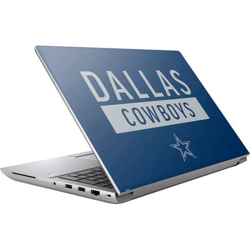 NFL Dallas Cowboys Blue Performance Series HP ZBook Fury 16 G10 Skin