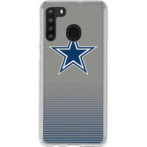 NFL Dallas Cowboys Breakaway Galaxy A21 Clear Case
