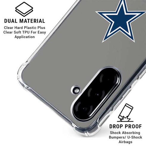 NFL Dallas Cowboys Breakaway Galaxy A36 5G Clear Case