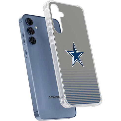 NFL Dallas Cowboys Breakaway Galaxy A55 5G Clear Case