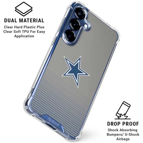 NFL Dallas Cowboys Breakaway Galaxy S25 Clear Case