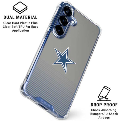 NFL Dallas Cowboys Breakaway Galaxy S25 Plus Clear Case