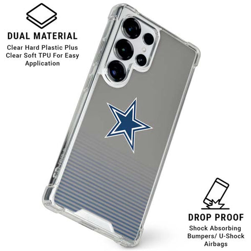 NFL Dallas Cowboys Breakaway Galaxy S25 Ultra Clear Case