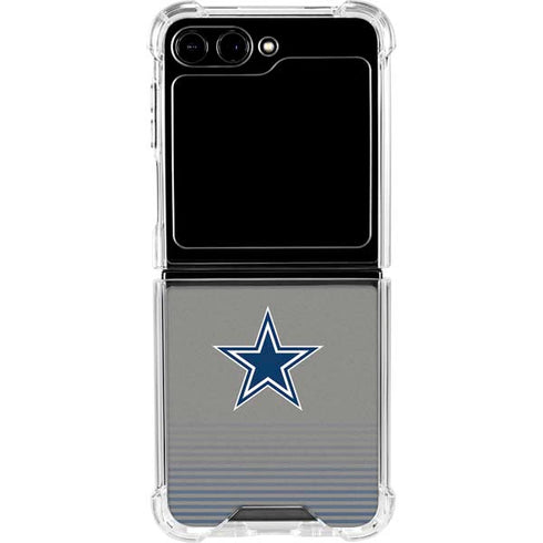 NFL Dallas Cowboys Breakaway Galaxy Z Flip6 Clear Case