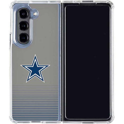 NFL Dallas Cowboys Breakaway Galaxy Z Fold5 5G Clear Case