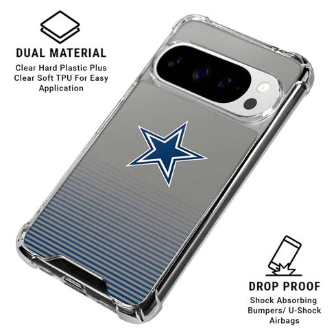 NFL Dallas Cowboys Breakaway Google Pixel 10 Pro XL Clear Case
