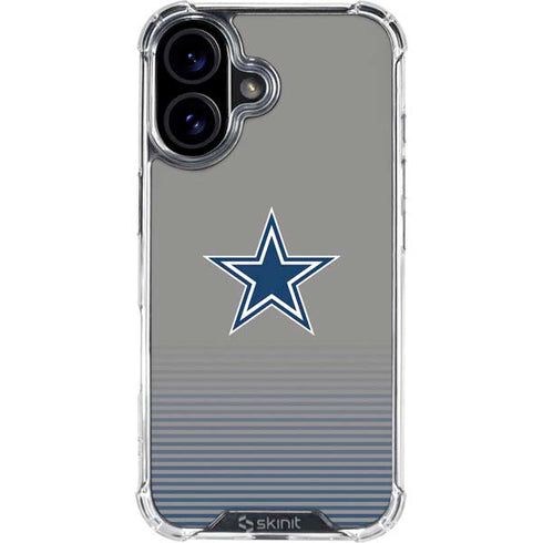 NFL Dallas Cowboys Breakaway iPhone 16 Clear Case
