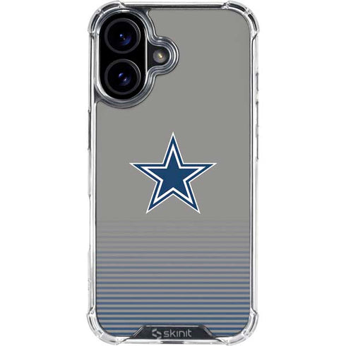 NFL Dallas Cowboys Breakaway iPhone 16 Plus Clear Case