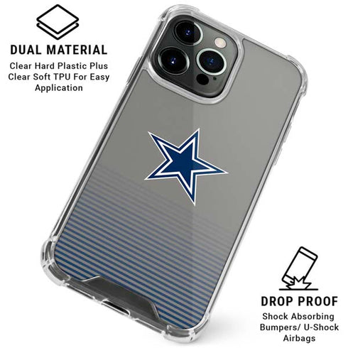 NFL Dallas Cowboys Breakaway iPhone 16 Pro Clear Case