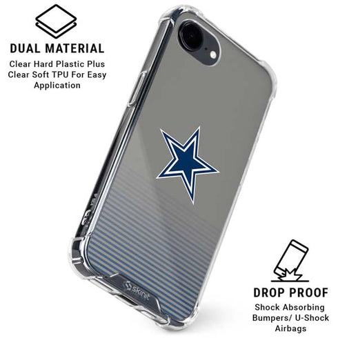 NFL Dallas Cowboys Breakaway iPhone 16e Clear Case
