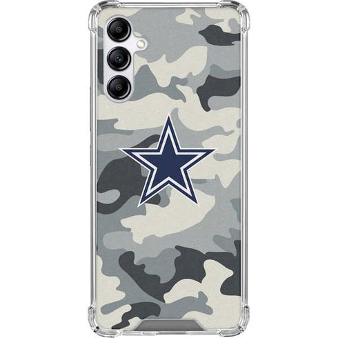 NFL Dallas Cowboys Camo Gabb Phone 4 Clear Case