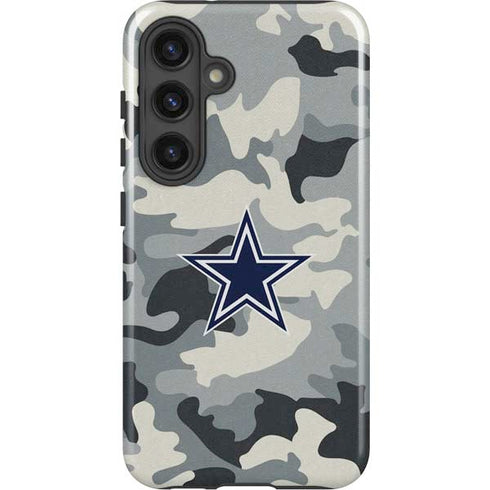 NFL Dallas Cowboys Camo Galaxy S25 Impact Case