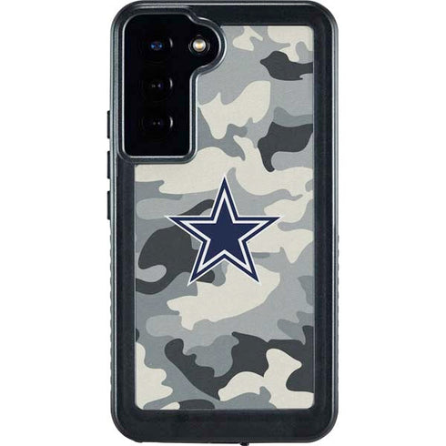 NFL Dallas Cowboys Camo Galaxy S24 Plus Waterproof Case