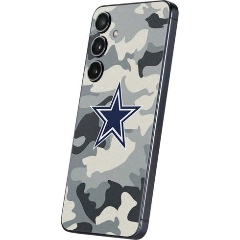 NFL Dallas Cowboys Camo Galaxy S25 Skin