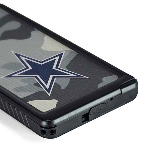NFL Dallas Cowboys Camo Galaxy S24 Ultra Waterproof Case