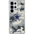 NFL Dallas Cowboys Camo Galaxy S25 Ultra Clear Case