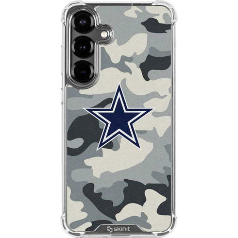 NFL Dallas Cowboys Camo Galaxy S26 Clear Case