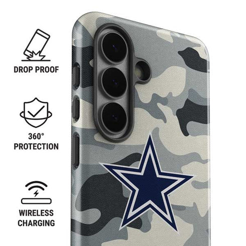 NFL Dallas Cowboys Camo Galaxy S26 Impact Case