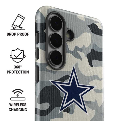 NFL Dallas Cowboys Camo Galaxy S26 Plus Impact Case