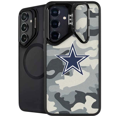 NFL Dallas Cowboys Camo Galaxy S26 Plus Kickstand Case
