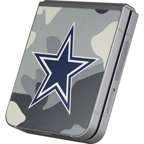 NFL Dallas Cowboys Camo Galaxy Z Flip6 Skin