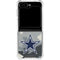 NFL Dallas Cowboys Camo Galaxy Z Flip6 Clear Case
