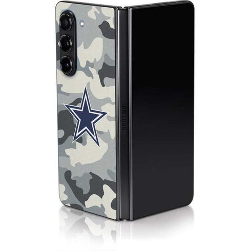 NFL Dallas Cowboys Camo Galaxy Z Fold5 5G Skin