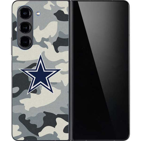 NFL Dallas Cowboys Camo Galaxy Z Fold5 5G Skin