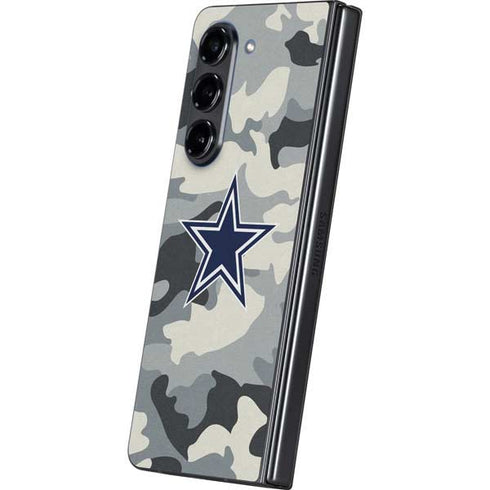 NFL Dallas Cowboys Camo Galaxy Z Fold5 5G Skin