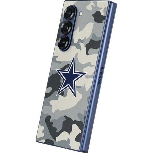 NFL Dallas Cowboys Camo Galaxy Z Fold6 Skin