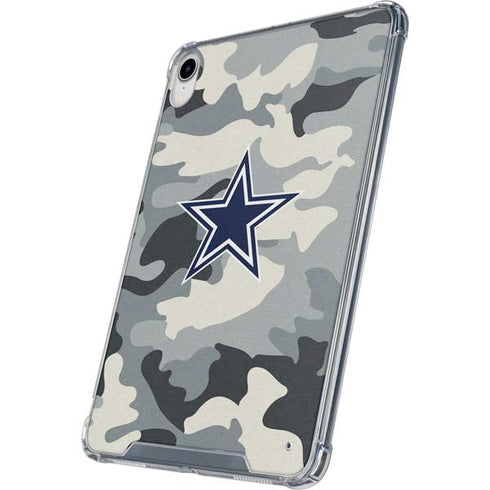 NFL Dallas Cowboys Camo iPad 11th Gen (2025) Clear Case