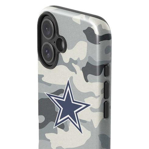 NFL Dallas Cowboys Camo iPhone 16 Impact Case
