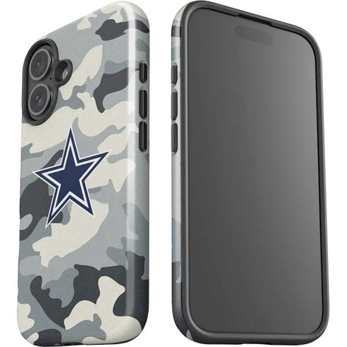 NFL Dallas Cowboys Camo iPhone 16 Impact Case