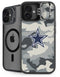 NFL Dallas Cowboys Camo iPhone 16 Kickstand Case