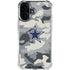 NFL Dallas Cowboys Camo iPhone 16 Plus Clear Case